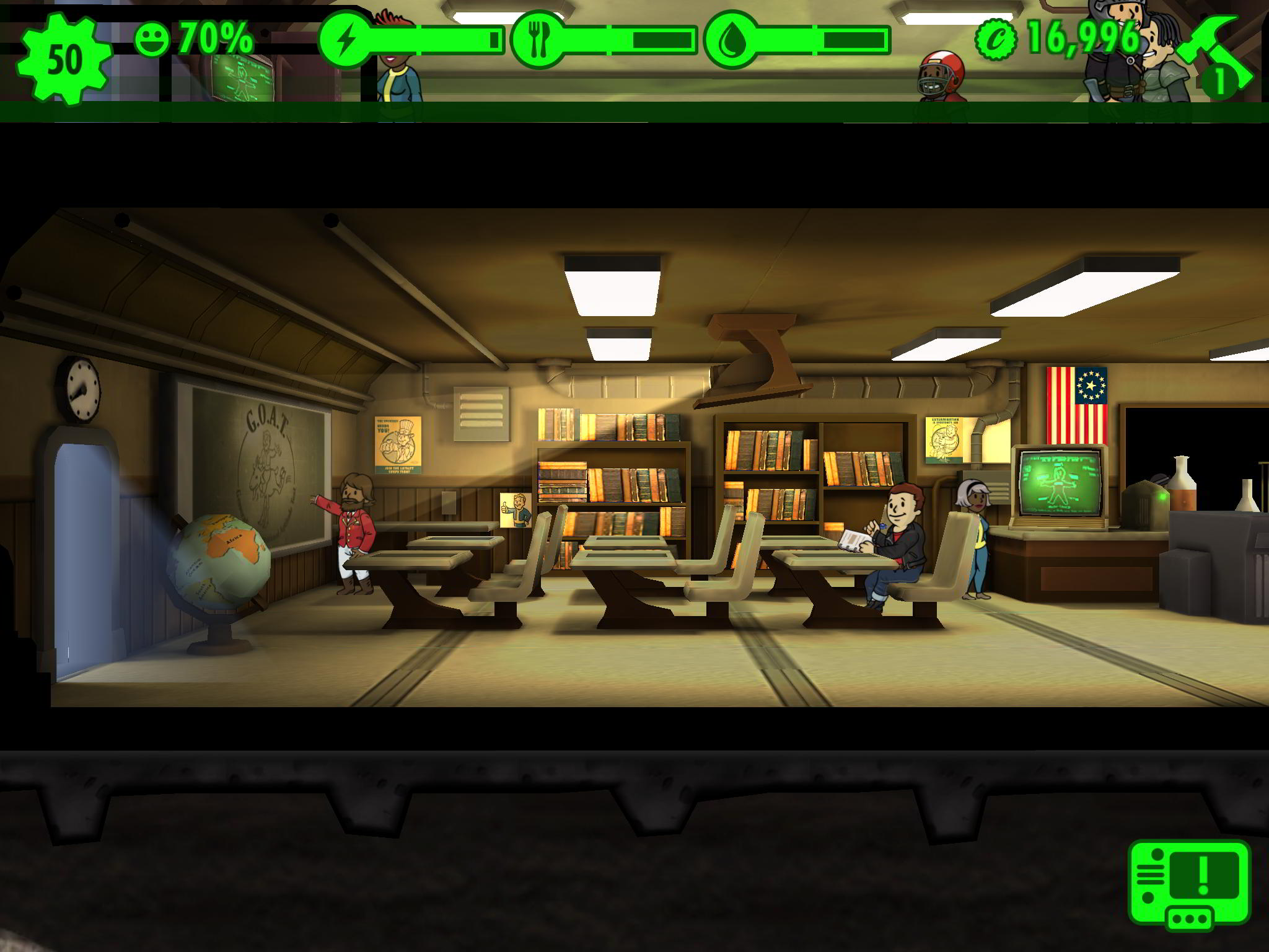 Fallout Shelter - Classroom
