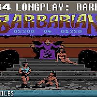 Barbarian / Death Sword - C64 Longplay / Full Playthrough / Walkthrough (no commentary) #retrogaming - YouTube