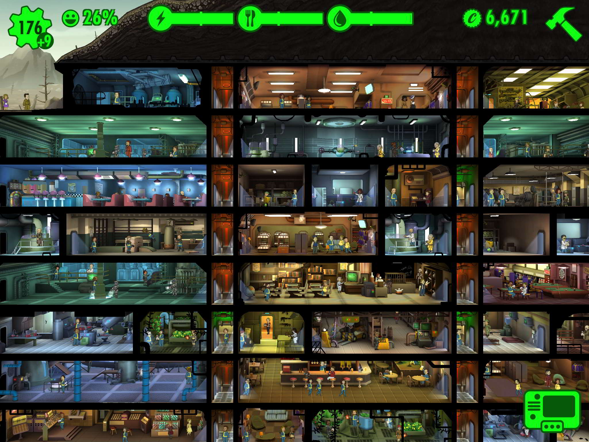Fallout Shelter - Large Vault