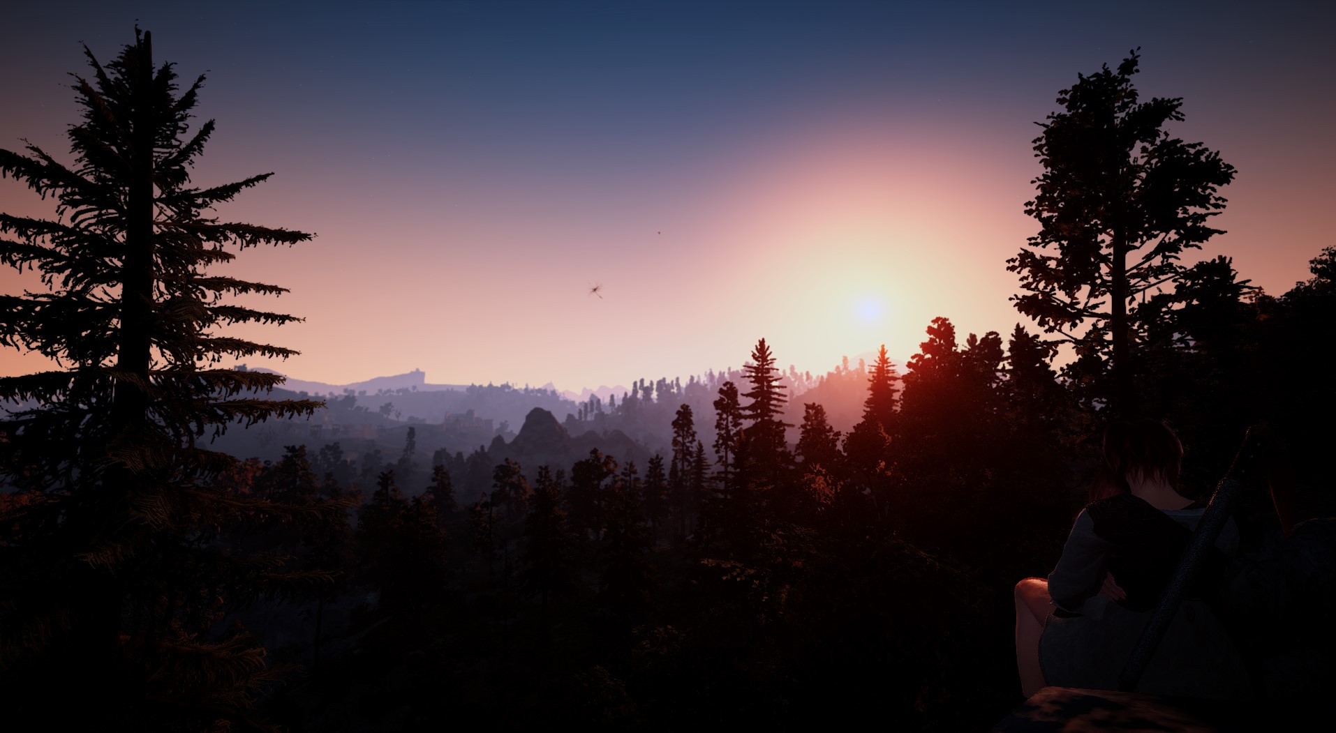 Sunset in Black Desert